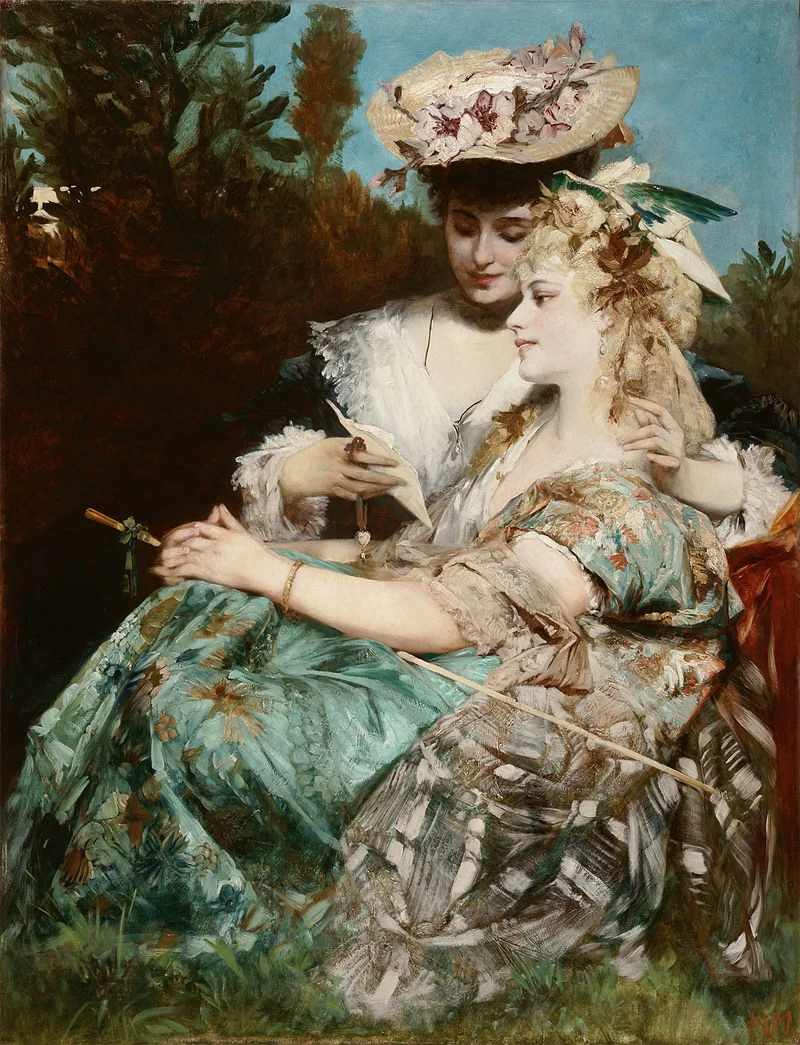 La lettera d'amore - Österreichische Galerie Belvedere, Vienna
